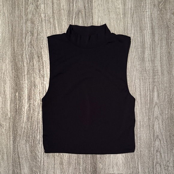 Babaton Tops - Babaton Black Sleeveless Tank Top